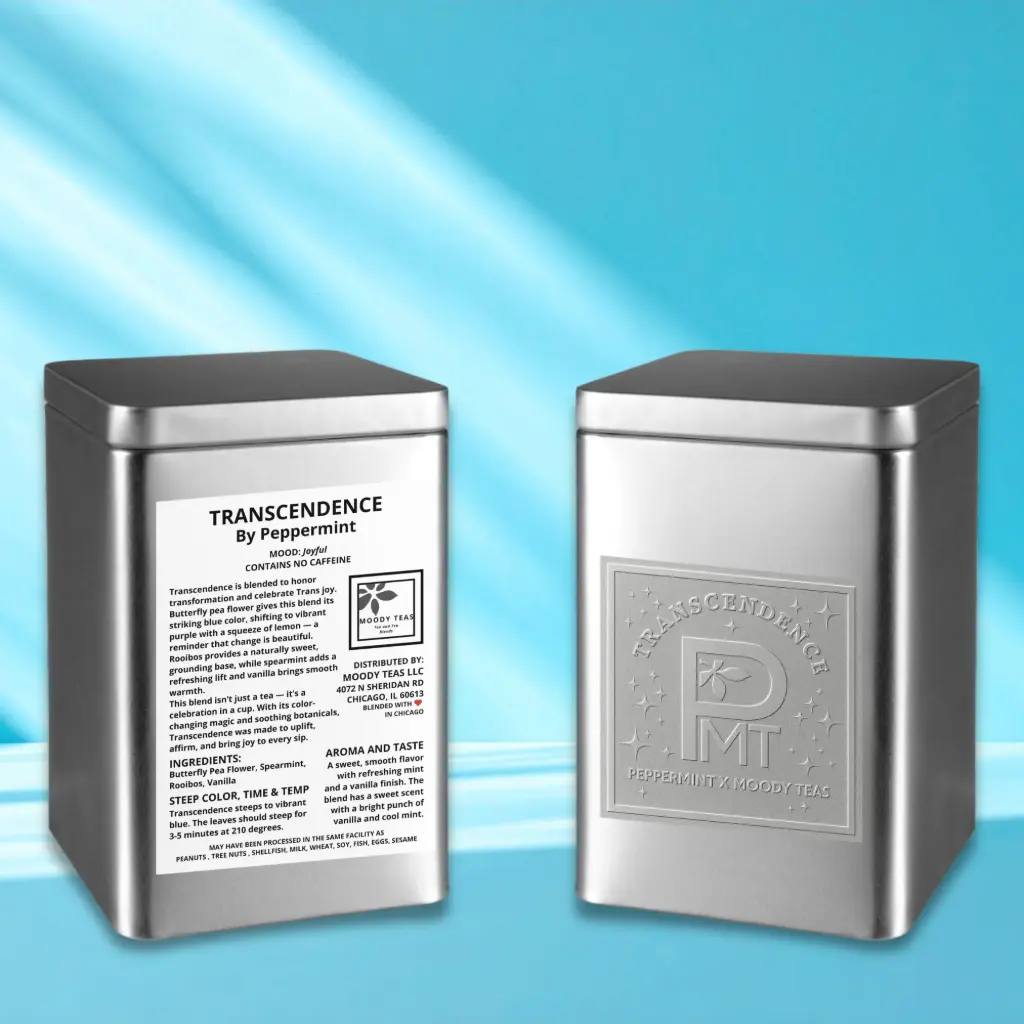 Transcendence + Collectable Tin — Limited Edition PMT Embossed Tin