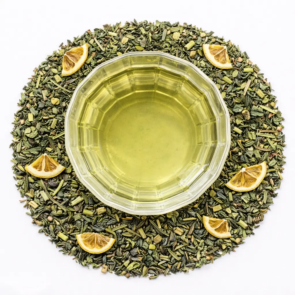 Rosemary Lemonade, a Moody Teas green tea blend